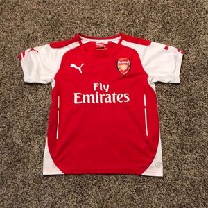 Arsenal kids short sleeve tee puma